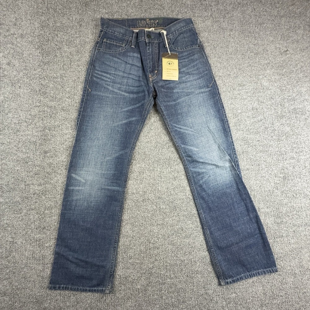 Levis 539 Vintage Straight Eco Jeans Mens 30x30 Blue Relaxed Fit Denim Pants